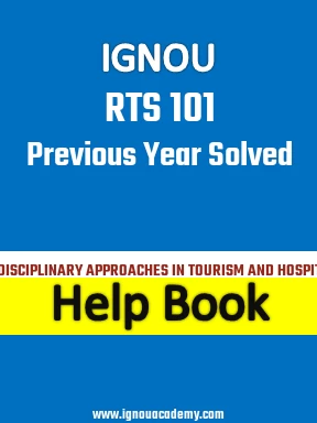 IGNOU RTS 101 Previous Year Solved Question Paper